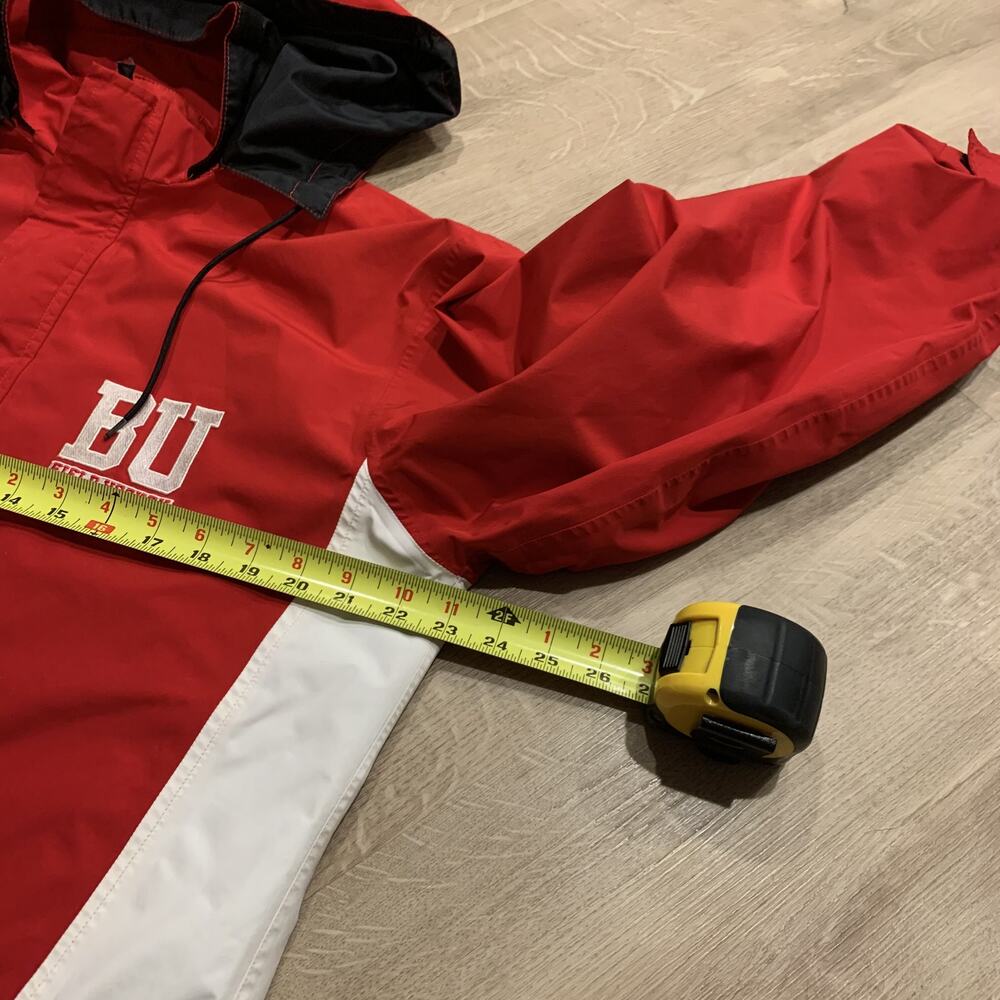 Vintage Boathouse Sports Boston University Field Hockey Jacket Men's Small S Red - Picture 7 of 8
